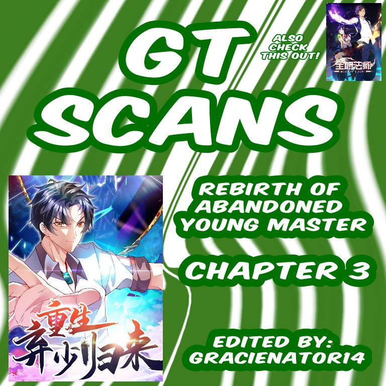 Rebirth of Abandoned Young Master Chapter 3 1